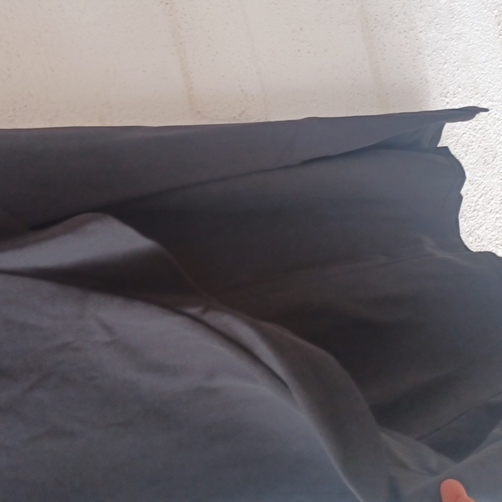 Lulus After Hours Black Strapless Ruffled Maxi Dress Thigh High Side Slit, New - Picture 8 of 16